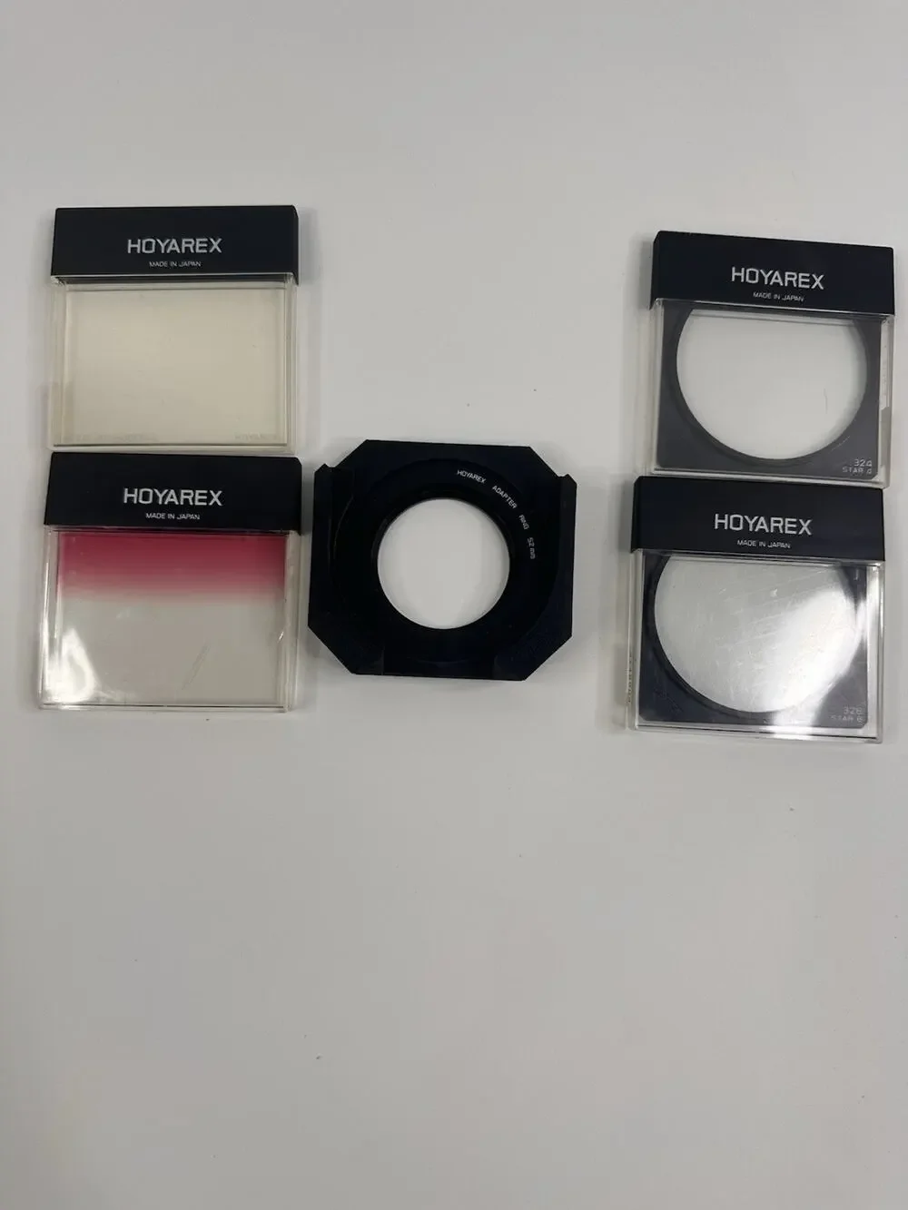 Hoyarex Drop-In Effects Filters Adapter Ring 52 mm Gradual Diffuser Japan